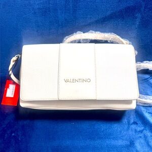 Valentino White Leather Women's Bag